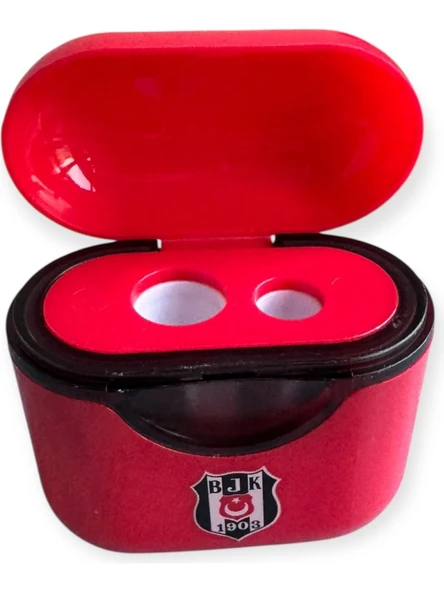 Beşiktaş Lisanslı Kurşun Kalem Seti (3 Adet Kurşun Kalem, Silgi, Kırmızı Kalemtraş) - 5