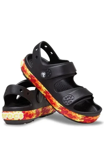 Crocs Crocband Cruiser Flames Çocuk Sandalet - 3