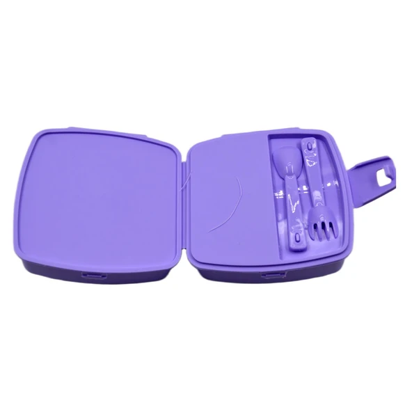 Tuffex Çocuk Beslenme Kabı 2 Katlı 4 bölmeli TP509 - 5