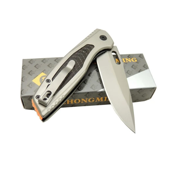 Chongming Çakı Titanyum Kül Ürün Kodu: CM129 21 CM - Resim 2