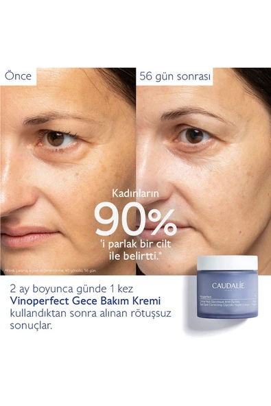 Caudalie Vinoperfect Leke Karşıtı Glikolik Gece Kremi Yedek Kapsül 50 ml - 4