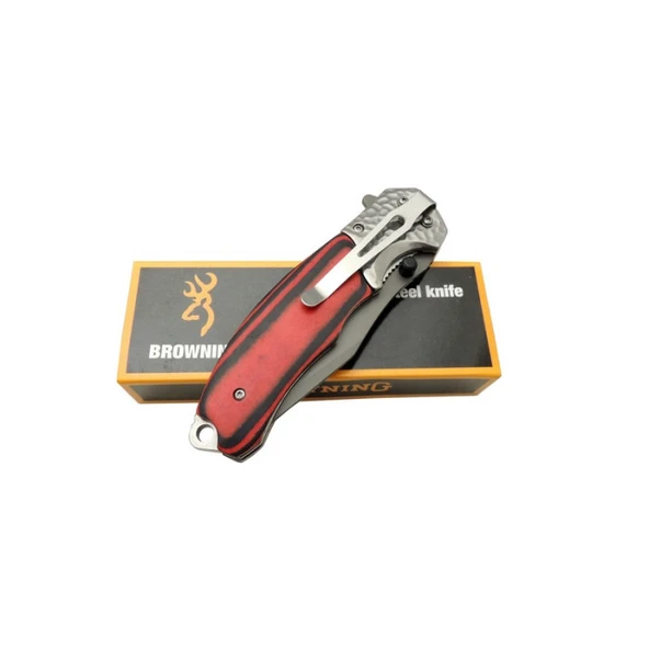 Browning Renkli Çakı Ürün Kodu: FA70 21,5 CM - Resim 2