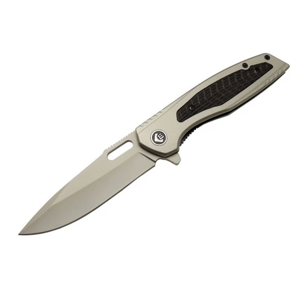 Chongming Çakı Titanyum Kül Ürün Kodu: CM129 21 CM ürün görseli