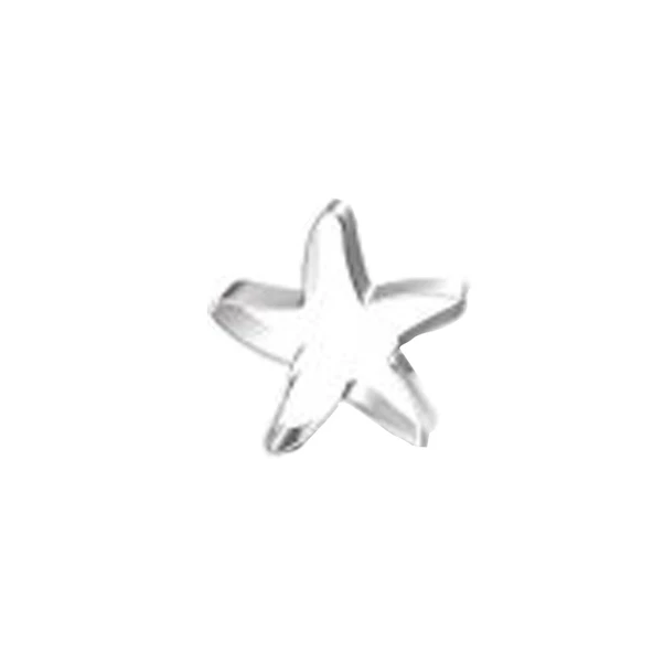 Kek Kurabiye Ve Pasta Kalıbı Metal Şekilli Yıldız Model 7 CM - 1