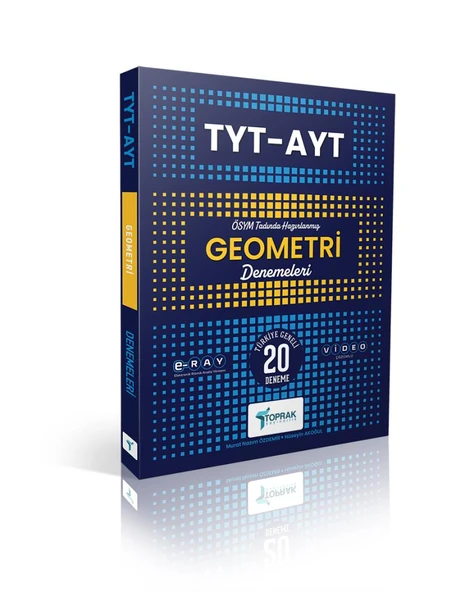 Toprak 2025 Tyt Ayt Geometri 20 Deneme ürün görseli