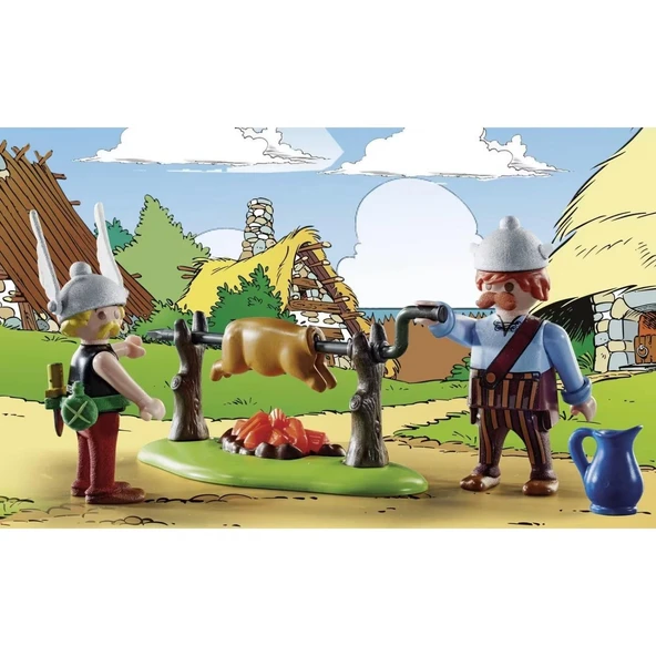 Orjinal Playmobil Asteriks Büyük Köy Festivali Oyun Seti Playmobil 70931 - 4