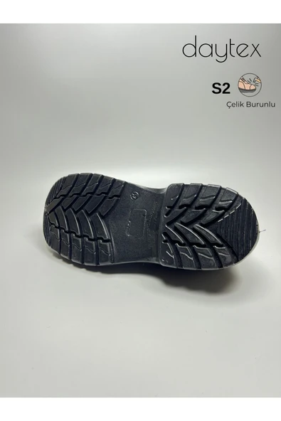 Dip s2 çelik burunlu kaynakçı ısıya dayanıklı iş ayakkabısı - Resim 5