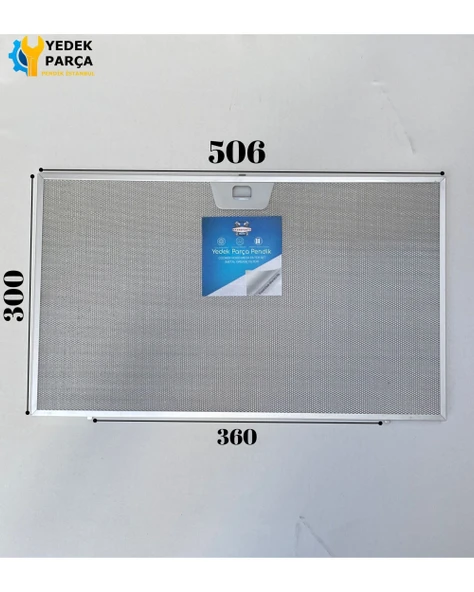 Electrolux: EFC60151K |506x300mm| Aspiratör & Davlumbaz Tel Yağ Filtresi | Model: 00744829-133.0184.490-4055135349 |50,6x30cm
