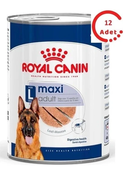 Royal Canin Loaf Mousse Büyük Irk Ezme Yetişkin Köpek Konservesi 410 gr x 12 Adet ürün görseli 1