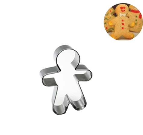 Kek Ve Kurabiye Kalıbı BÜYÜK Boy Kopat Kurabiye Adam 12.5X9 CM - 1