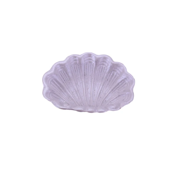 Polyester İstiridye Deniz Kabuğu Şekilli 7 CM (25 Adet)  Sedef - 1