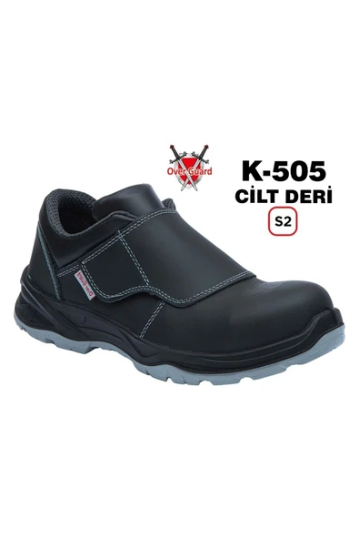 İş Ayakkabısı Kompozit Burunlu Kaynakçı Cilt Deri K-505 S2 ürün görseli 1