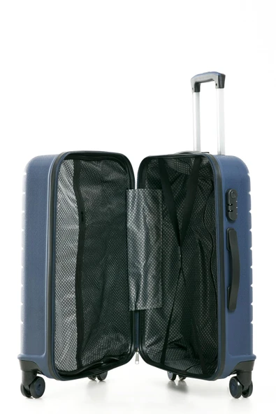 YEFA PP Polipropilen Kırılmaz Kabin & Orta & Büyük Boy 3'lü Valiz Seti - Resim 7