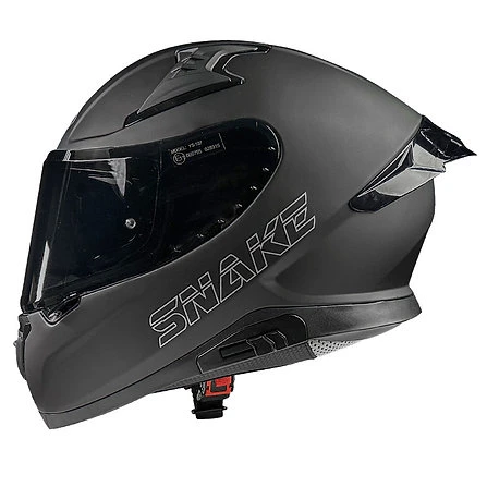 Pilot Snake SV Mat Siyah Kapalı Motosiklet Kaskı ürün görseli