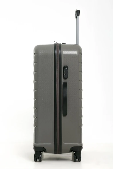 YEFA PP Polipropilen Kırılmaz Kabin & Orta & Büyük Boy 3'lü Valiz Seti - Resim 5