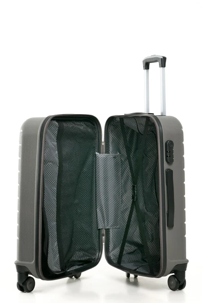 YEFA PP Polipropilen Kırılmaz Kabin & Orta & Büyük Boy 3'lü Valiz Seti - Resim 6