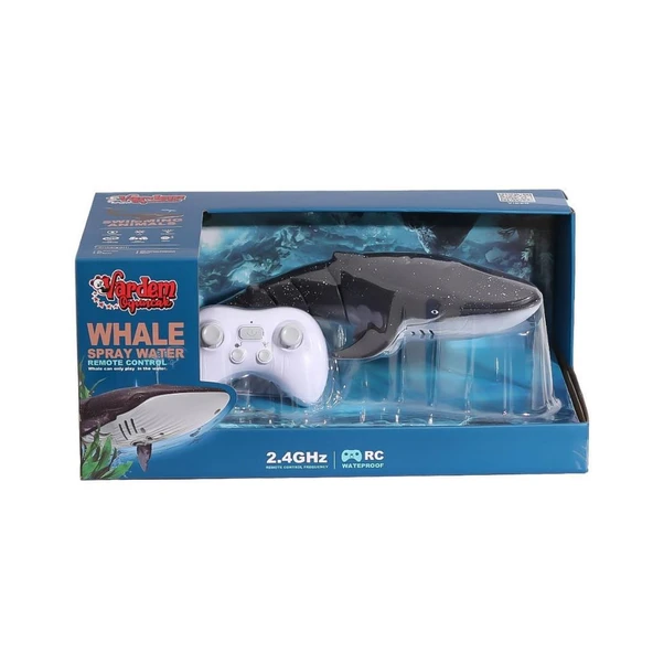 WK-18002-31-32 Kumandalı Şarjlı Su Atan Yüzen Balina ÜRÜN PAKETLERİ SORUNLU - 4