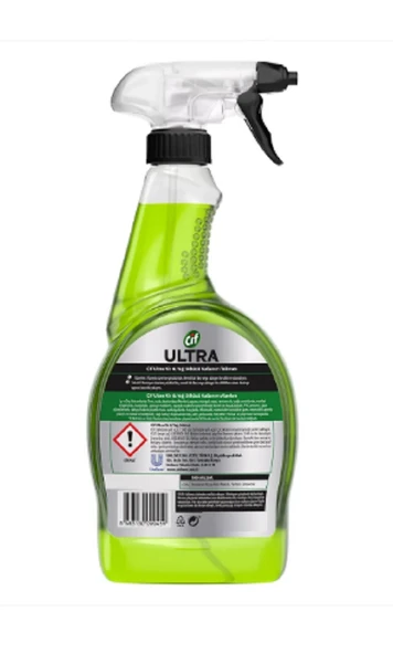 Cif Ultra Anında Etki Kir ve Yağ Çözücü 750 Ml x 3 Adet - Resim 3