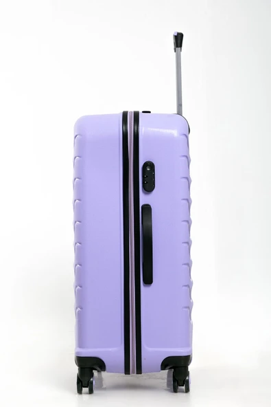 YEFA PP Polipropilen Kırılmaz Kabin & Orta & Büyük ve Makyaj Boy 4'lü Valiz Seti - Resim 5