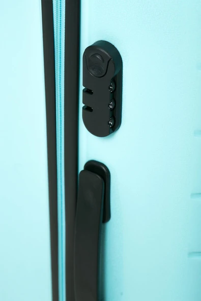 YEFA PP Polipropilen Kırılmaz Kabin & Orta & Büyük ve Makyaj Boy 4'lü Valiz Seti - Resim 8