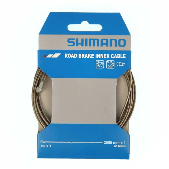 SHIMANO 1.6X2050mm YOL SUS İÇ FREN KABLOSU