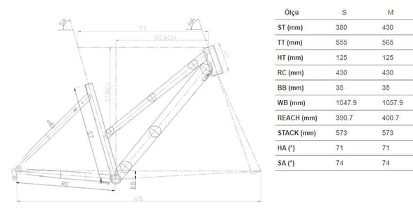 CARRARO FORCE 900 DAĞ BİSİKLETİ - Resim 3