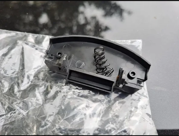 volkswagen için Golf Mk4 Bora Polo Passat Skoda Octavia İbiza Orta Konsol Kolçak Mandalı SİYAH - Resim 7