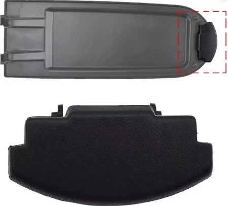 volkswagen için Golf Mk4 Bora Polo Passat Skoda Octavia İbiza Orta Konsol Kolçak Mandalı SİYAH ürün görseli