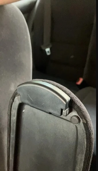 volkswagen için Golf Mk4 Bora Polo Passat Skoda Octavia İbiza Orta Konsol Kolçak Mandalı SİYAH - Resim 3