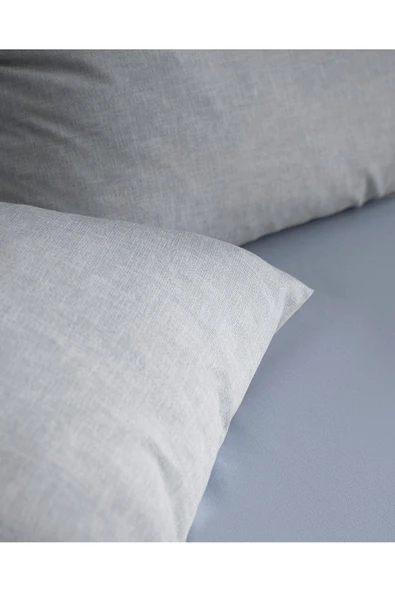 Delrico 2'li Yastık Kılıfı - Gri - Resim 3