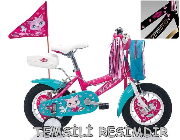 CARRARO MOGGY 12 JANT ÇOCUK BİSİKLETİ ürün görseli