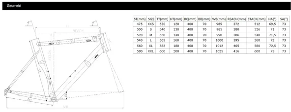 CARRARO CR-RACE 042C YOL BİSİKLETİ - Resim 2