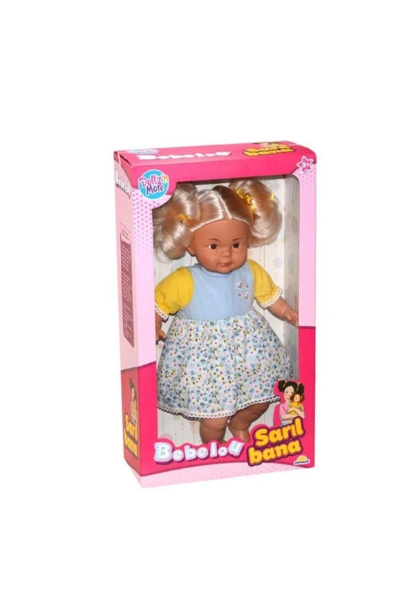 Sunman Et Bebek Bebelou Sarıl Bana Bebeği 40 cm ürün görseli