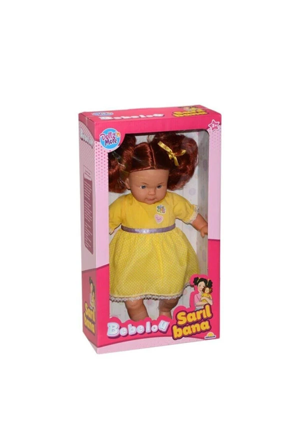 Sunman Et Bebek Bebelou Sarıl Bana Bebeği 40 cm - Resim 2
