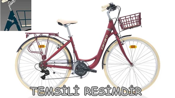 2026 CARRARO JULIET 28 JANT KADIN ŞEHİR VE TUR BİSİKLETİ ürün görseli