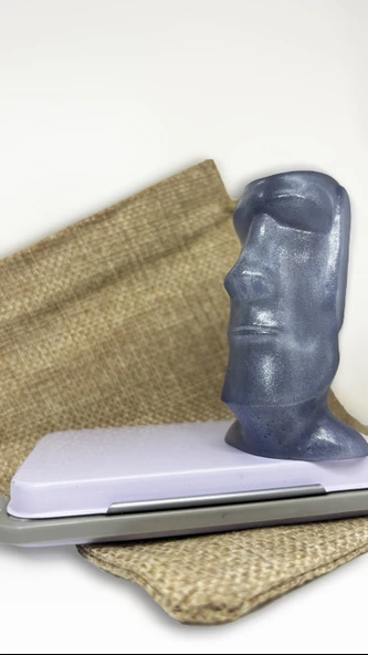 Moai Heykeli İsim Mührü, İsim Ünvan Kaşesi - 3