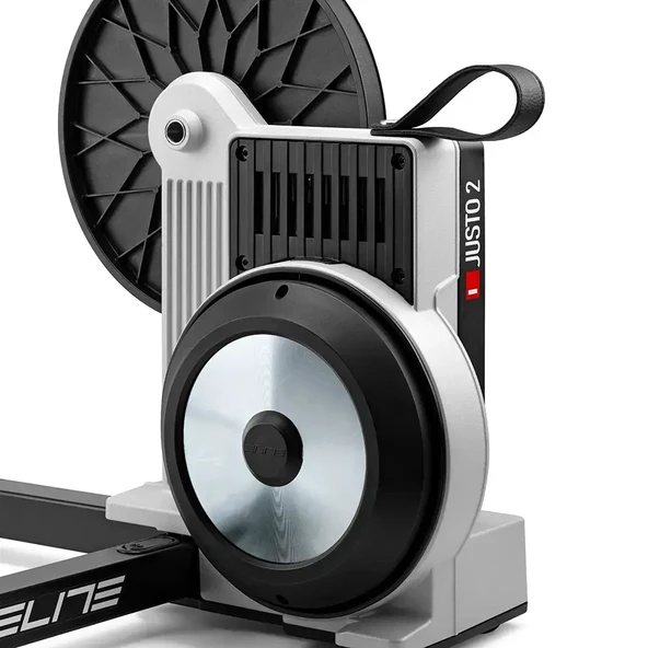 ELITE JUSTO2 INTERACTIVE HOMETRAINER+TRAVEL BLOCK+SHIMANO 11-34 12V RUBLE - Resim 5