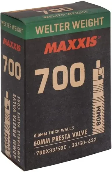 MAXXIS WELTER WEIGHT 700X3350C PRESTA 60MM İÇ LASTİK ürün görseli