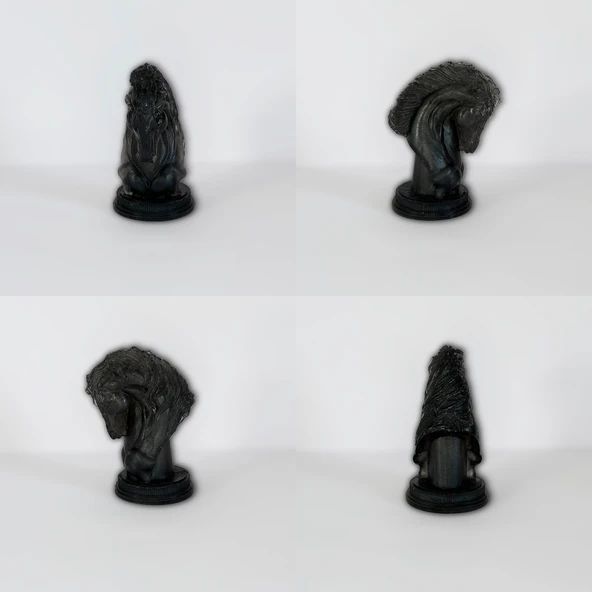 Özel At Başı Tasarımlı İsminizin Çincesi Mührü ve Mürekkep, Kitap Kaşesi, Kişiye Özel Tasarım Hediye, Hediyelik - 3