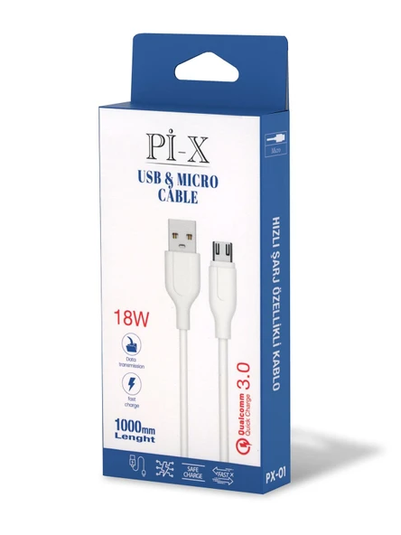 18 W Micro USB Kablo - 2