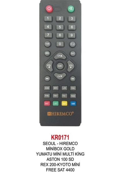 Kyoto Mini-Free Sat 4400 Uydu Kumandası ürün görseli