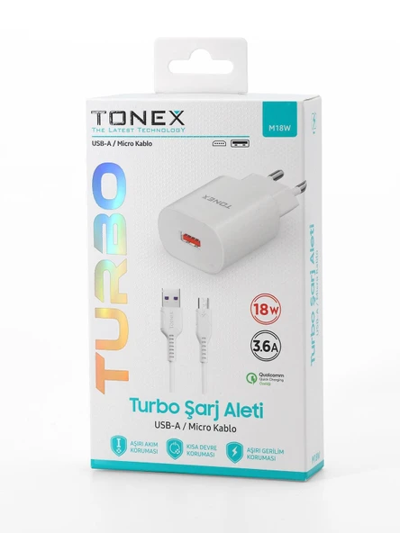 18W Micro Turbo Şarj Aleti - 2