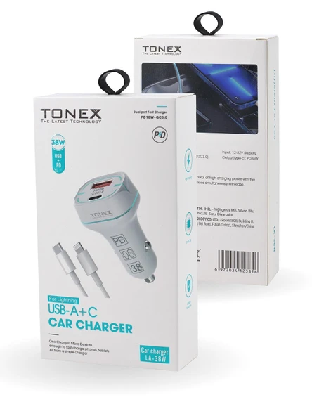 38W Araç Şarj Başlığı - 2