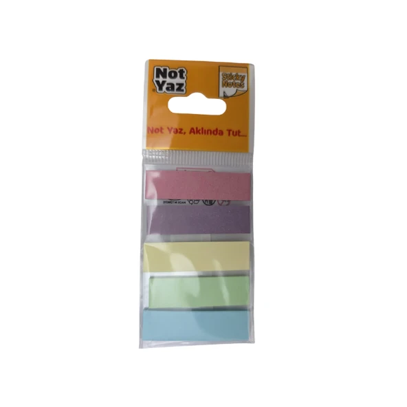 5 Pastel Renkli Sayfa İşaretleyici Ayraç ürün görseli