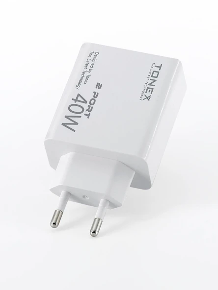 40W Lightning Çift Çıkışlı Şarj Aleti - 5