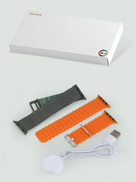 Tonex Çift Kordonlu AMD Watch Ultra - 5
