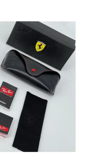 Ray-Ban RAYBAN FERRARİ GÜNEŞ GÖZLÜĞÜ KABI ORİJİNAL - Resim 2