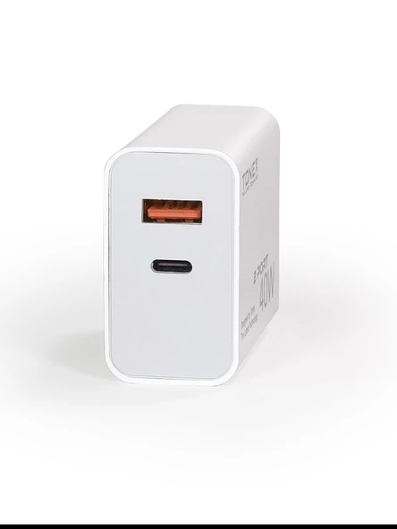 40W Lightning Çift Çıkışlı Şarj Aleti - 6