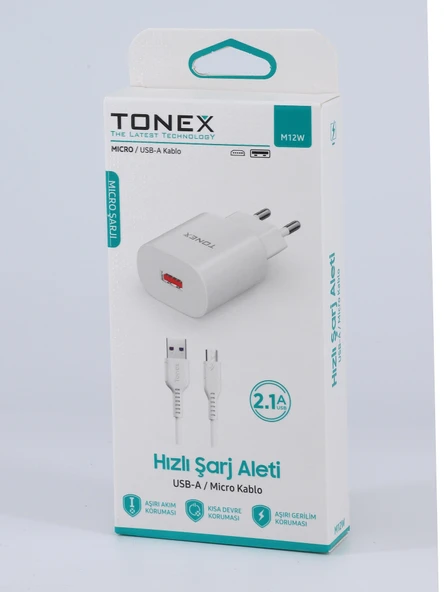 12W Micro Hızlı Şarj Aleti