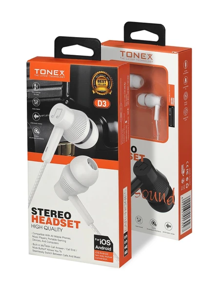 D3 Süper Bas Kulaklık - 3